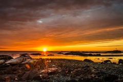 Minot Sunrise Over Low Tde